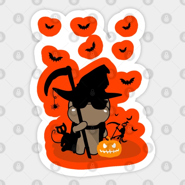 CoCo -Happy Halloween Sticker by CindyS